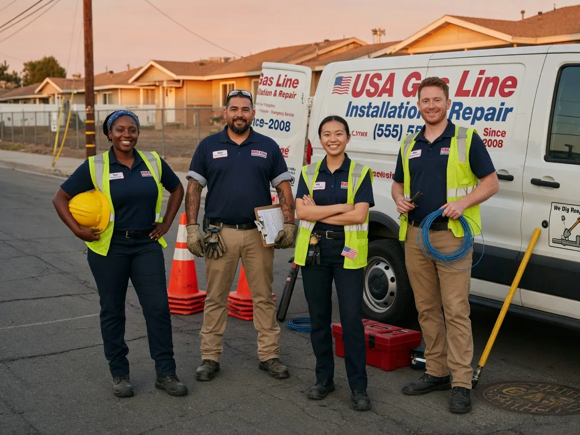 Gas Line Installation company in West Concord, MN